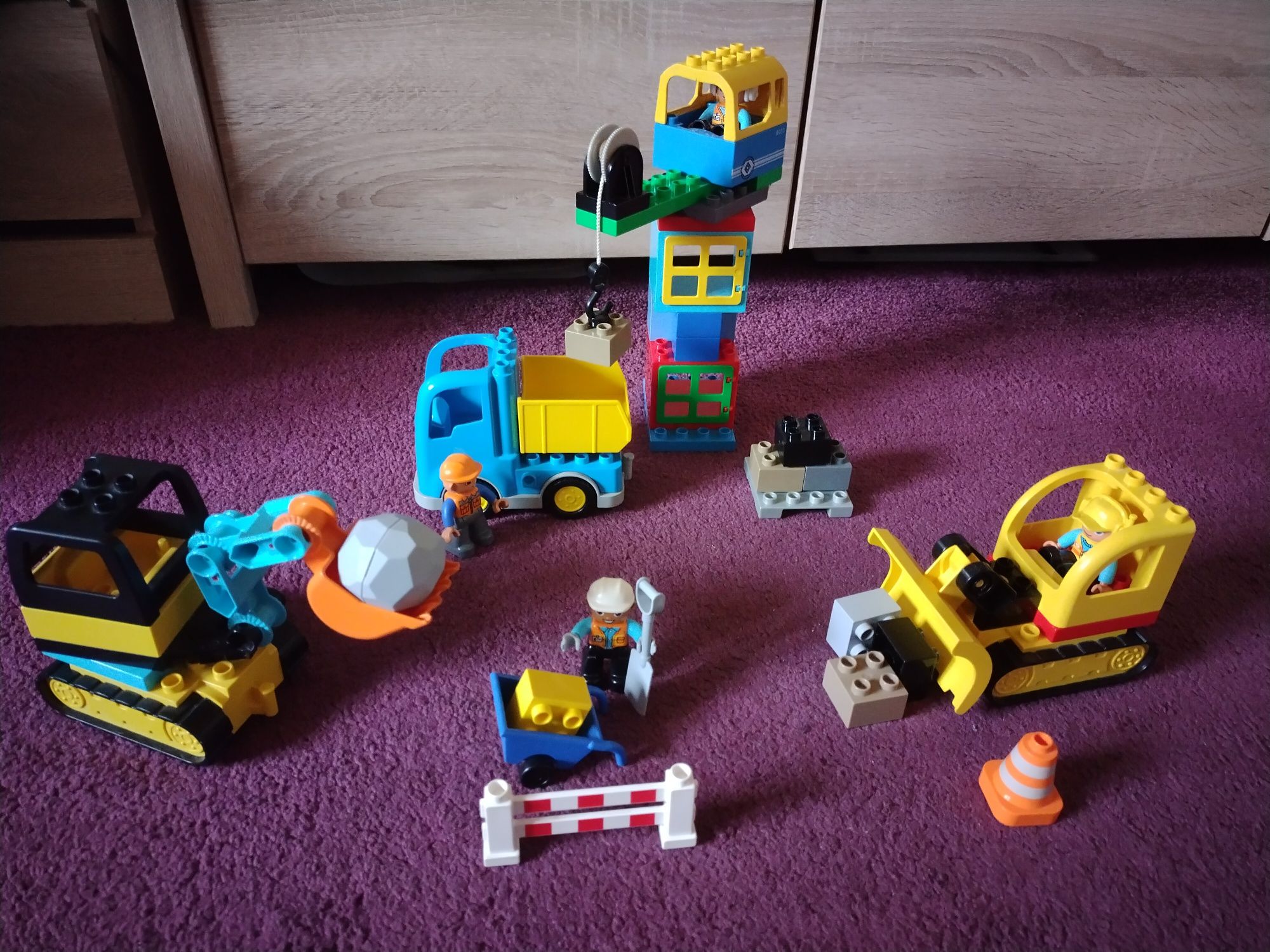 Pojazdy budowlane LEGO Duplo
