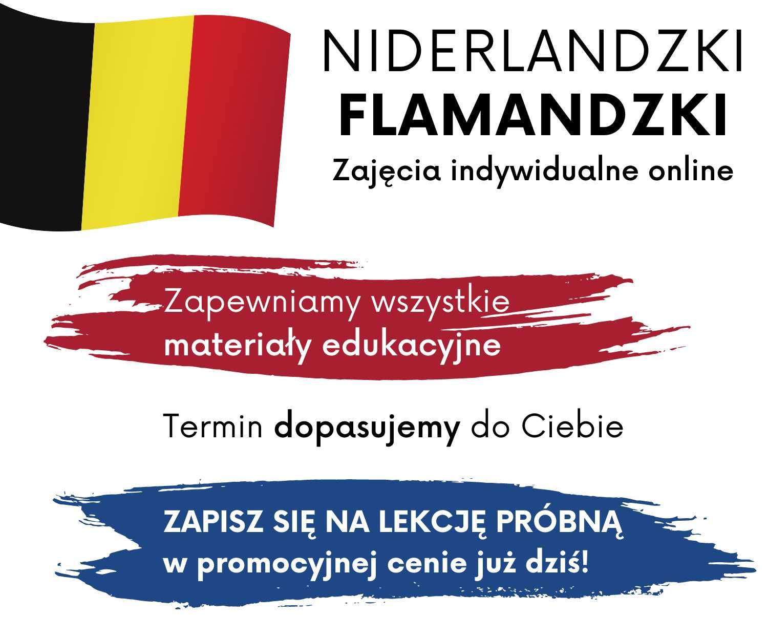 Język niderlandzki (holenderski, flamandzki) Lekcje Online