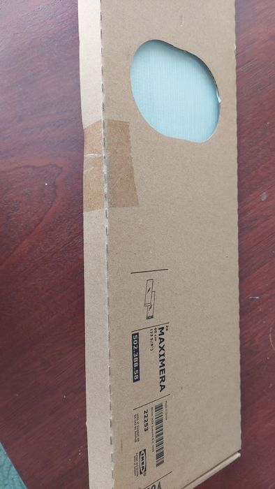 Ikea Maximera dodatkowy bok do szuflady szklany, wysoki