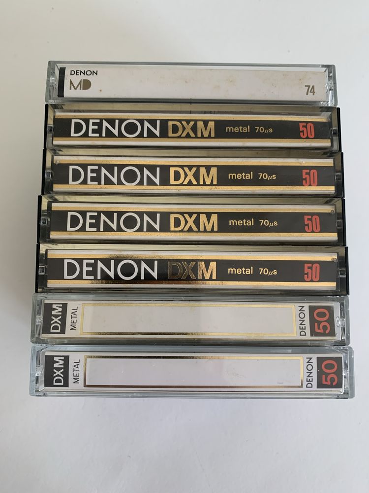 Аудиокассеты Denon DXM 50 Metal, MD74 Metal