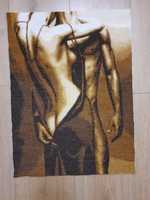 Картина "Влюбленные "вышитая чешским биссером размером 52 х 39 см