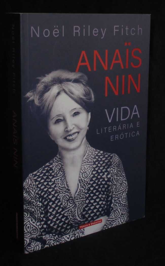 Livro Anaïs Nin Vida Literária e Erótica Noël Riley Fitch