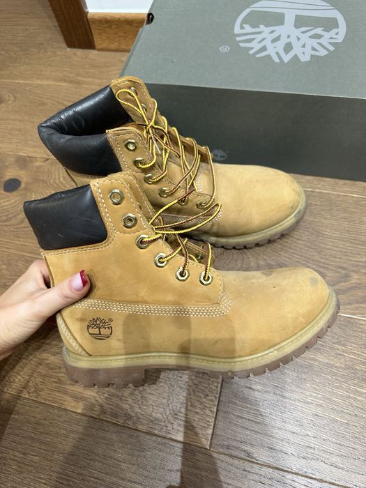 Timberland 38 skórzane trapery