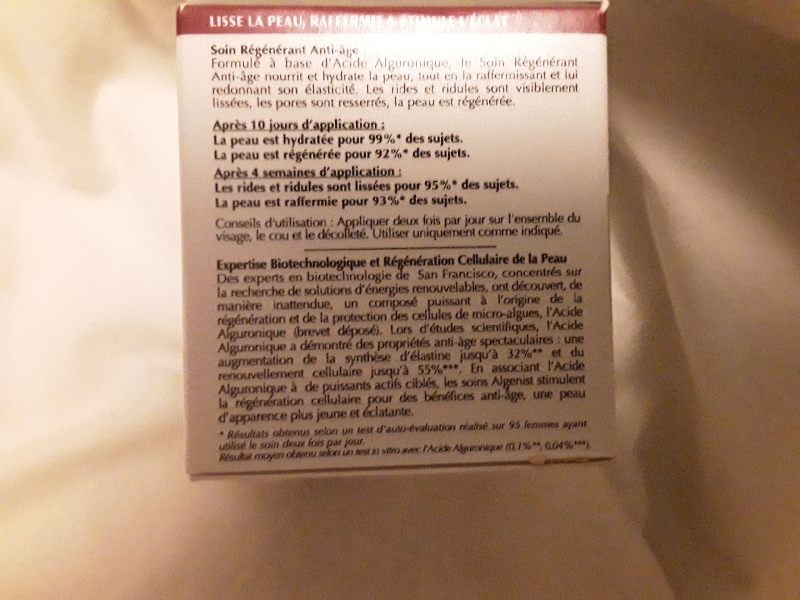 Algenist. Creme Regenerativo anti-idade. Novo. Selado.