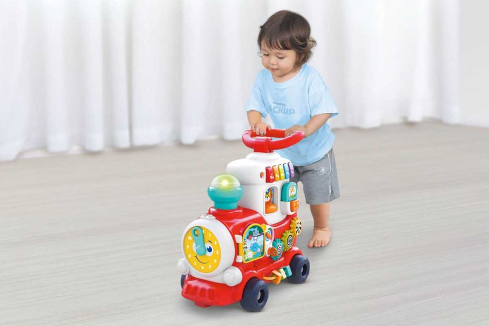 Zabawka Interaktywna Jeździk Pociąg 4w1 Dumel DD10226