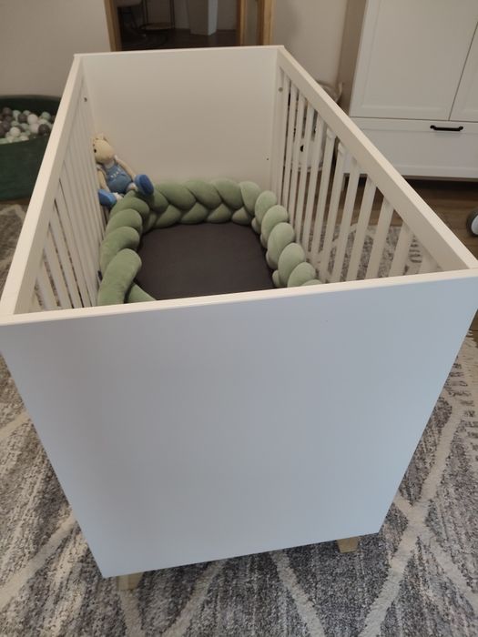 Łóżeczko drewniane Klupś