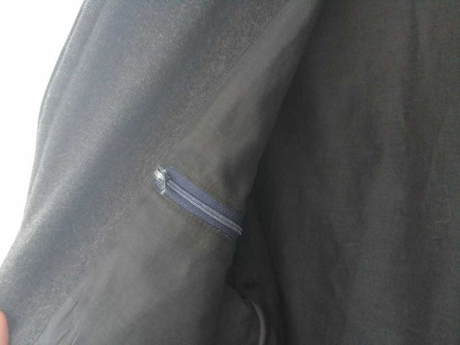 Casaco preto com fecho, homem, M/L