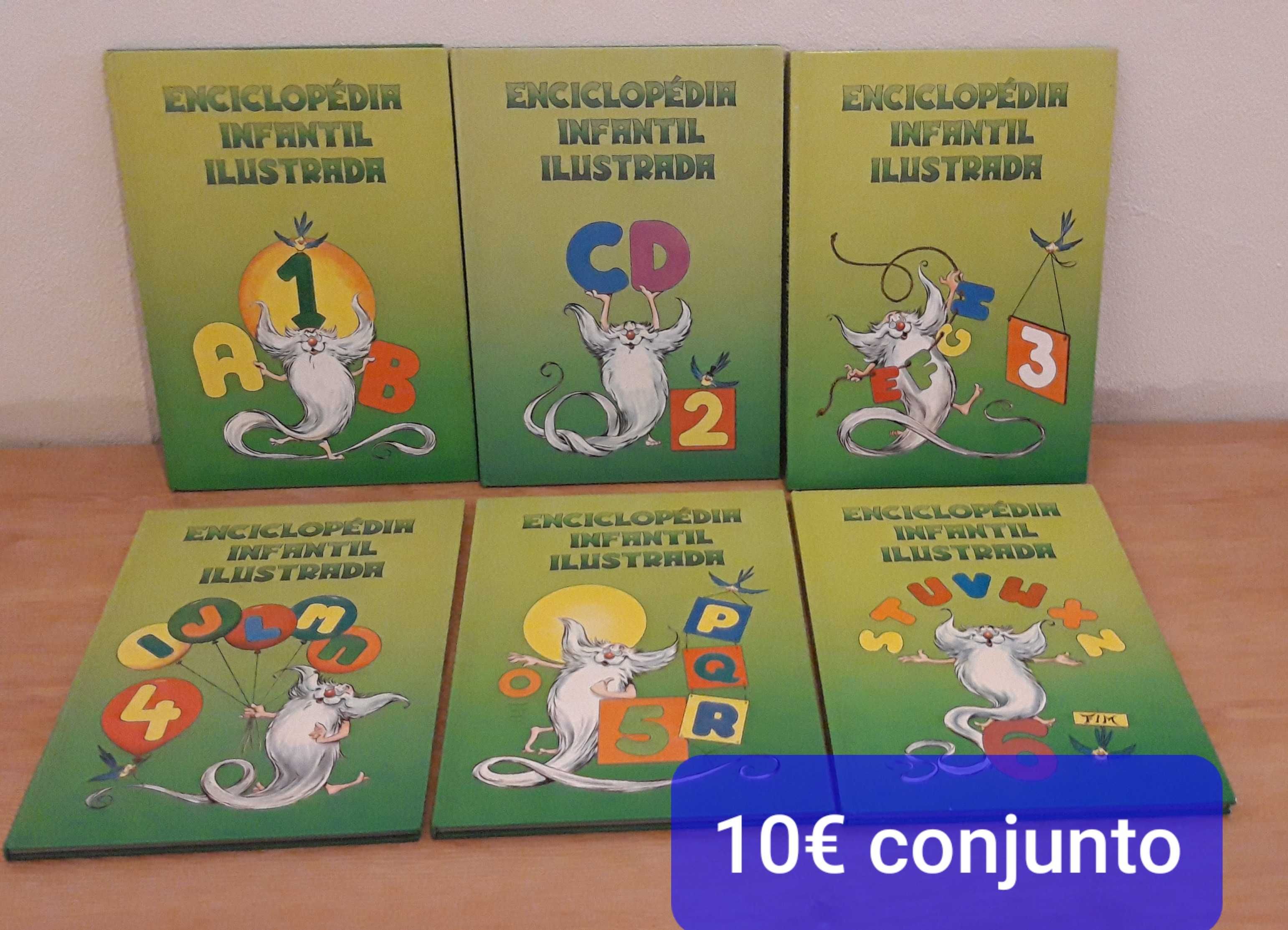 Livros infantis conjunto