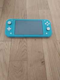 Nintendo switch lite niebieskie i oryginalna ładowarka