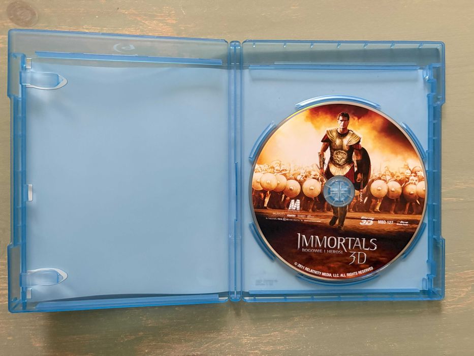 Immortals Bogowie i Herosi 3D Blu-ray wudanie PL