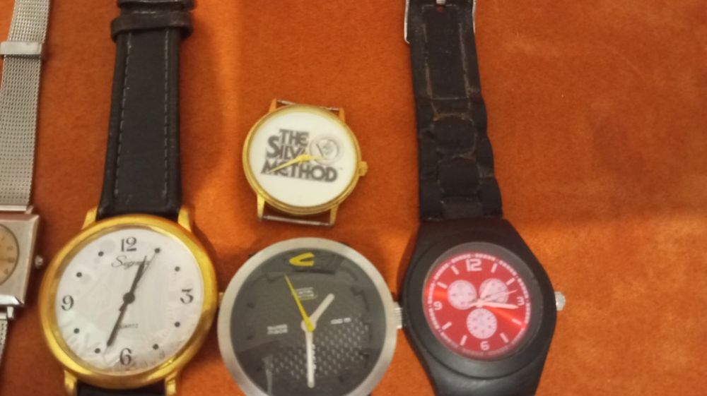 Relógios vários venda conjunta ou unitária preço por unidade