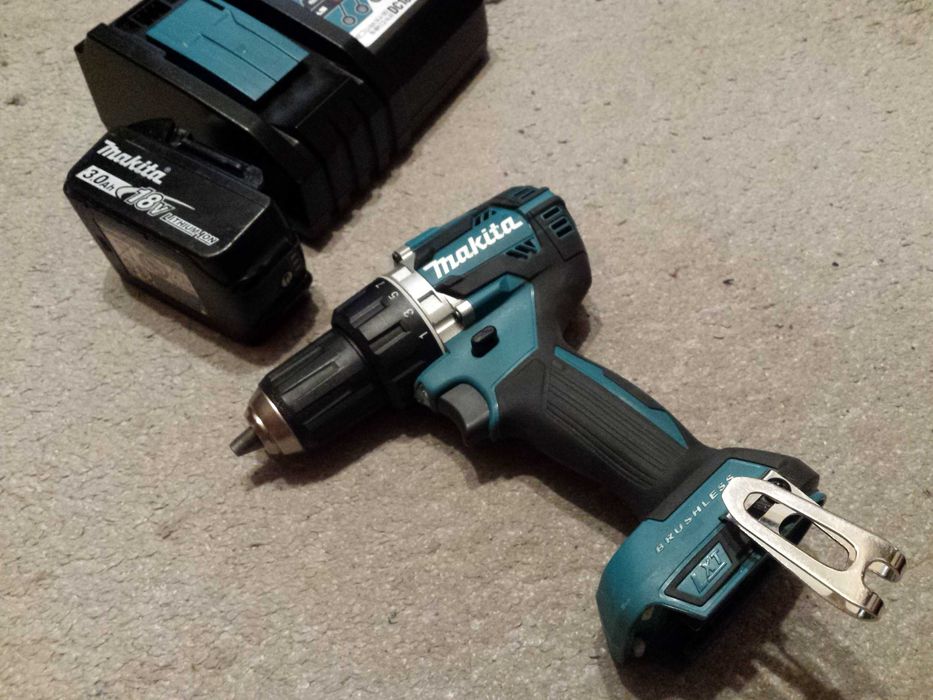 Makita ddf484 18V LXT wiertarko-wkrętarka silnik bezszczotkowy