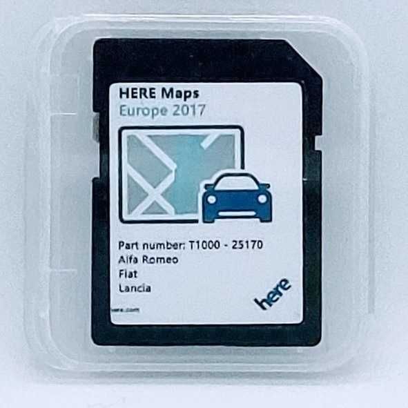 ALFA ROMEO / FIAT / LANCIA - Atualização NAV Mapa GPS Cartão SD v 2017