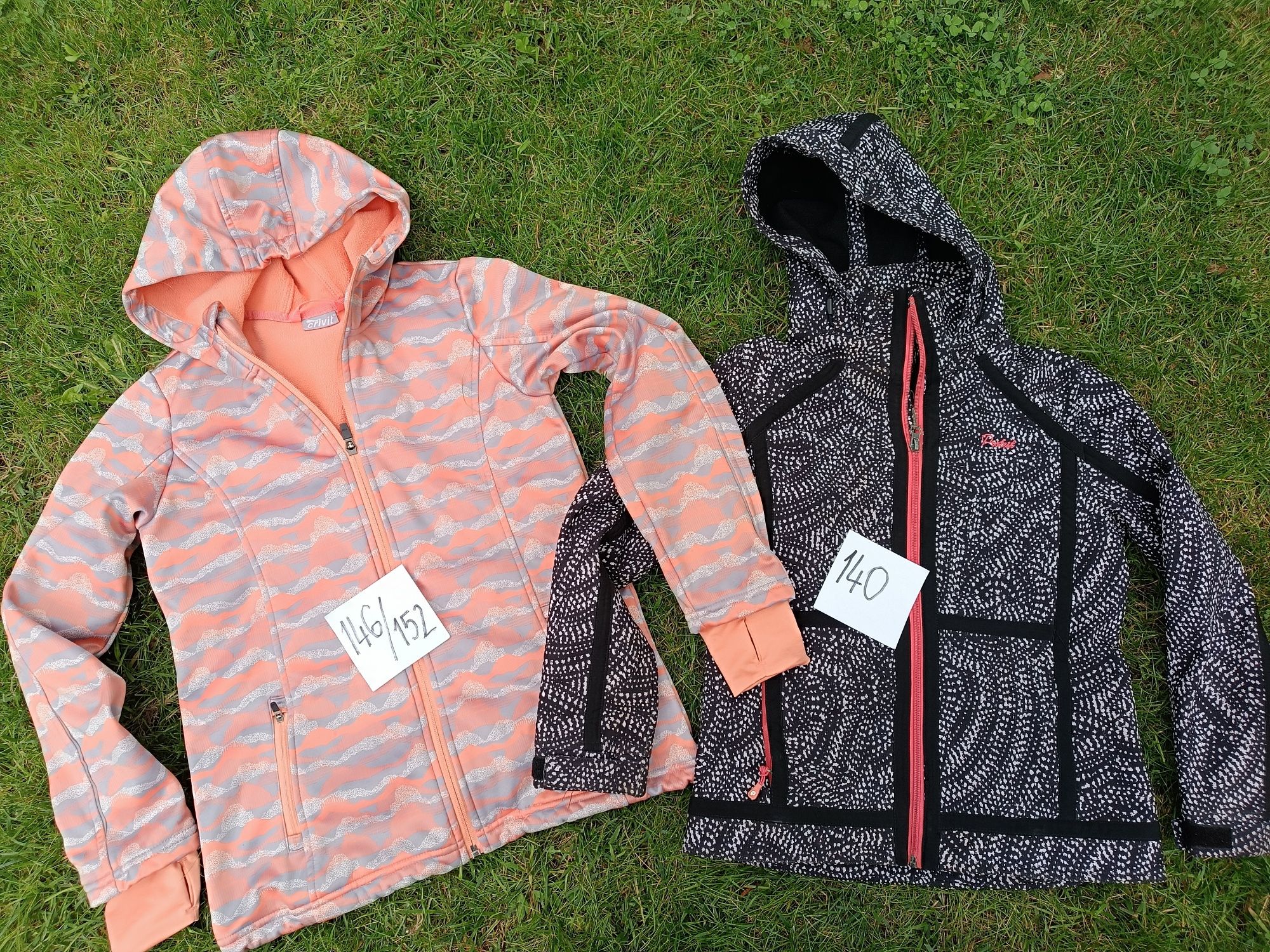 2 x Softshell rozm 140 i 46-152