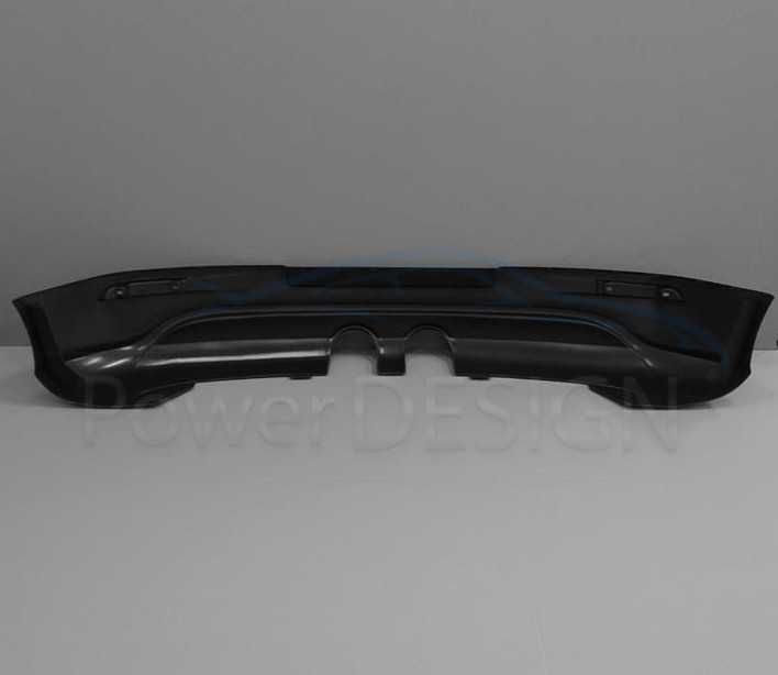 Spoiler dokładka tylni zderzak GOLF V 5 R32 tył z rurą