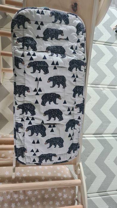 Wkładka do wózka spacerowego antypotowa miękka