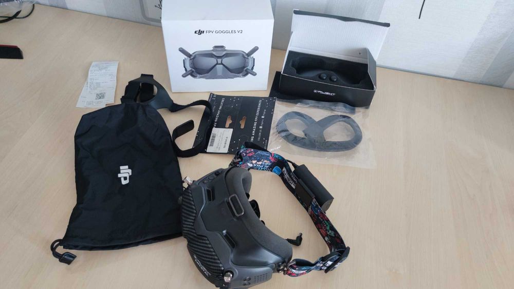 продам окуляри DJI FPV goggles v2 + iFlight Crystal HD Patch