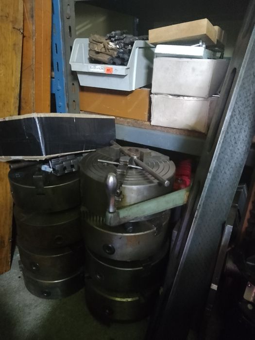 Nowy uchwyt tokarski Tos ø250