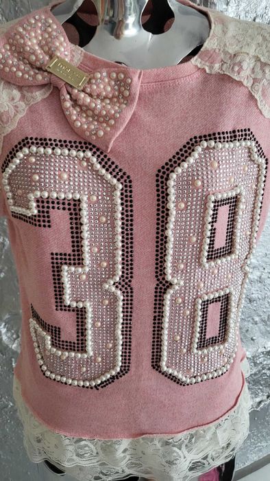 Mary C blzuka włoska perły CUDNA roz L