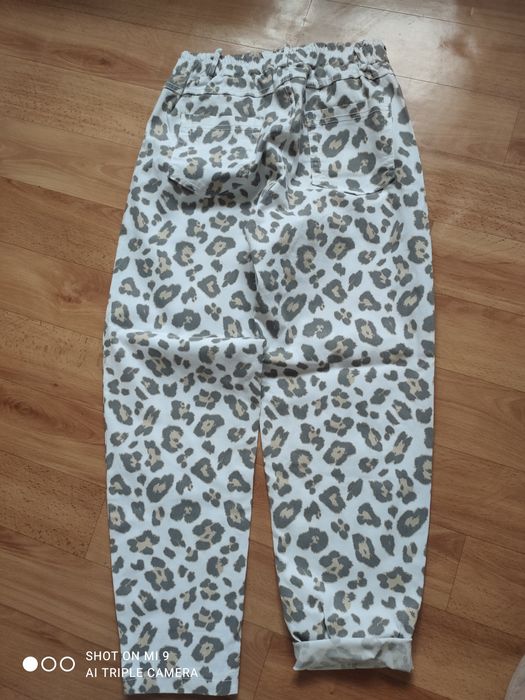 Джинсы Корея Лео принт