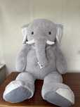 Peluche Elefante Gigante (+1 metro) – macio, carinhoso e inesquecível