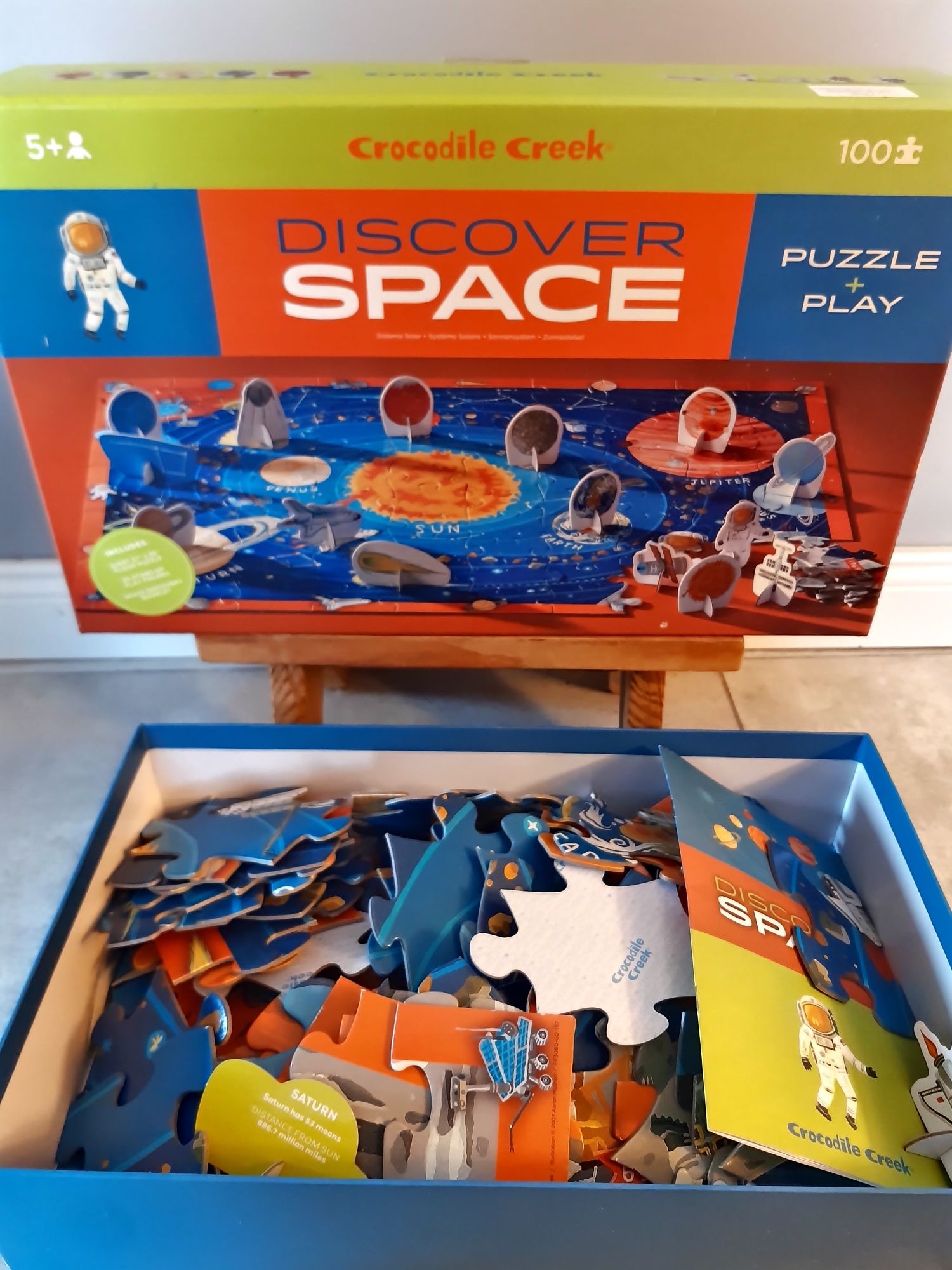 Puzzle XXL Układ słoneczny dla dzieci 5+ Crocodille Creek