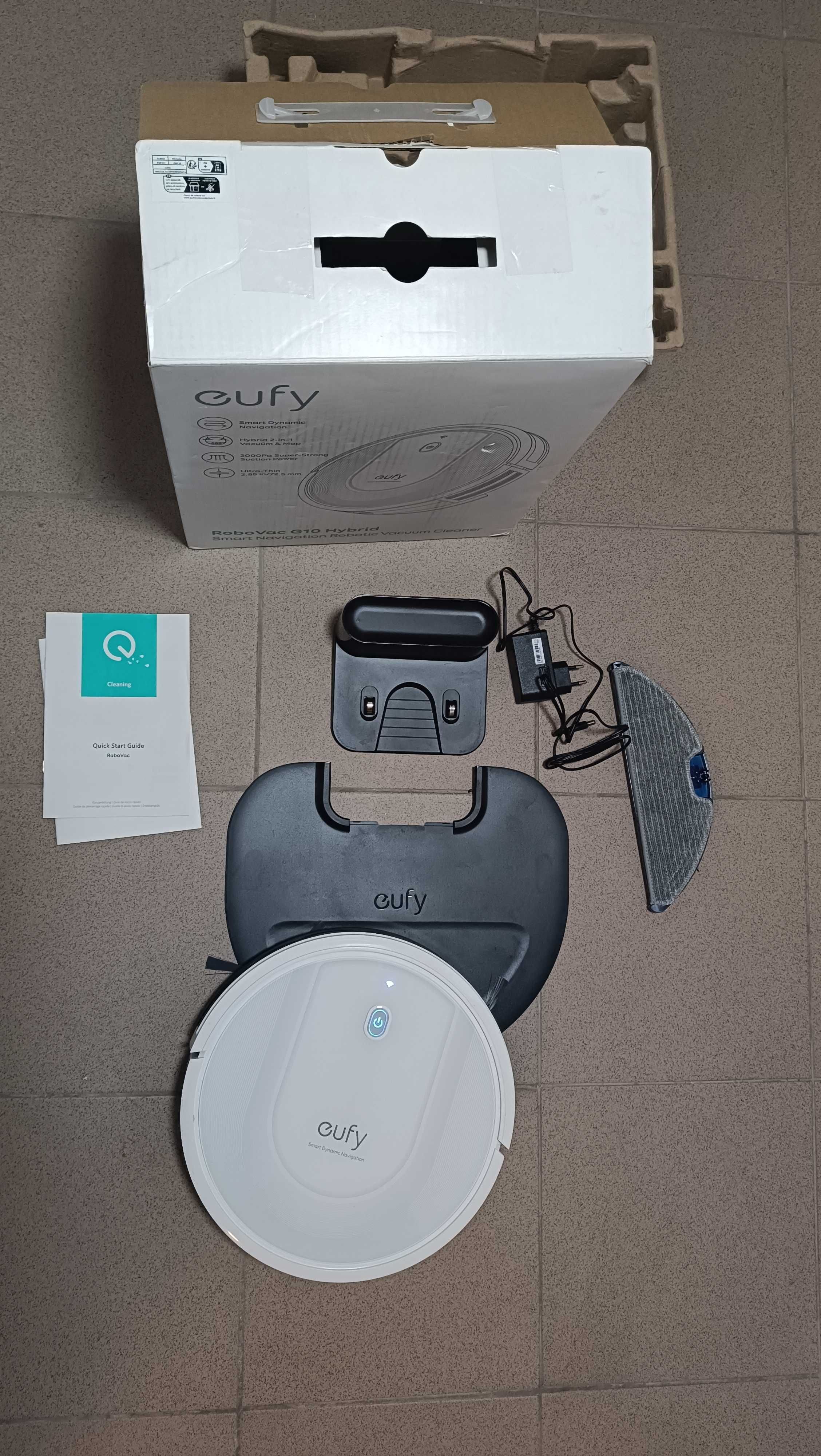 automatyczny odkurzacz i mop do podłóg ROBOT EUFY ROBOVAC G10 romba