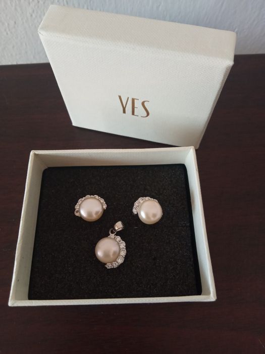 Zestaw srebrnej biżuterii Yes