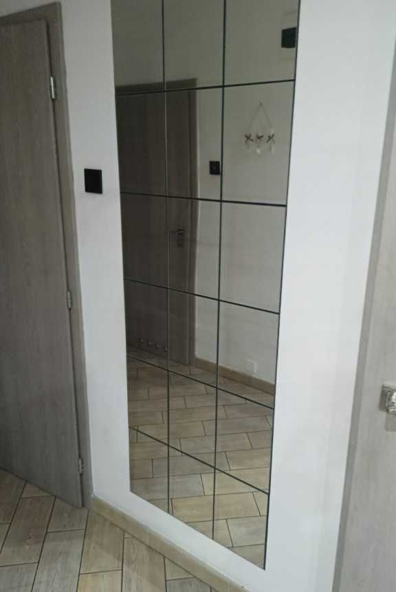 Lustro ścienne akrylowe prostokąty zestaw 9 sztuk 210 x 300 mm