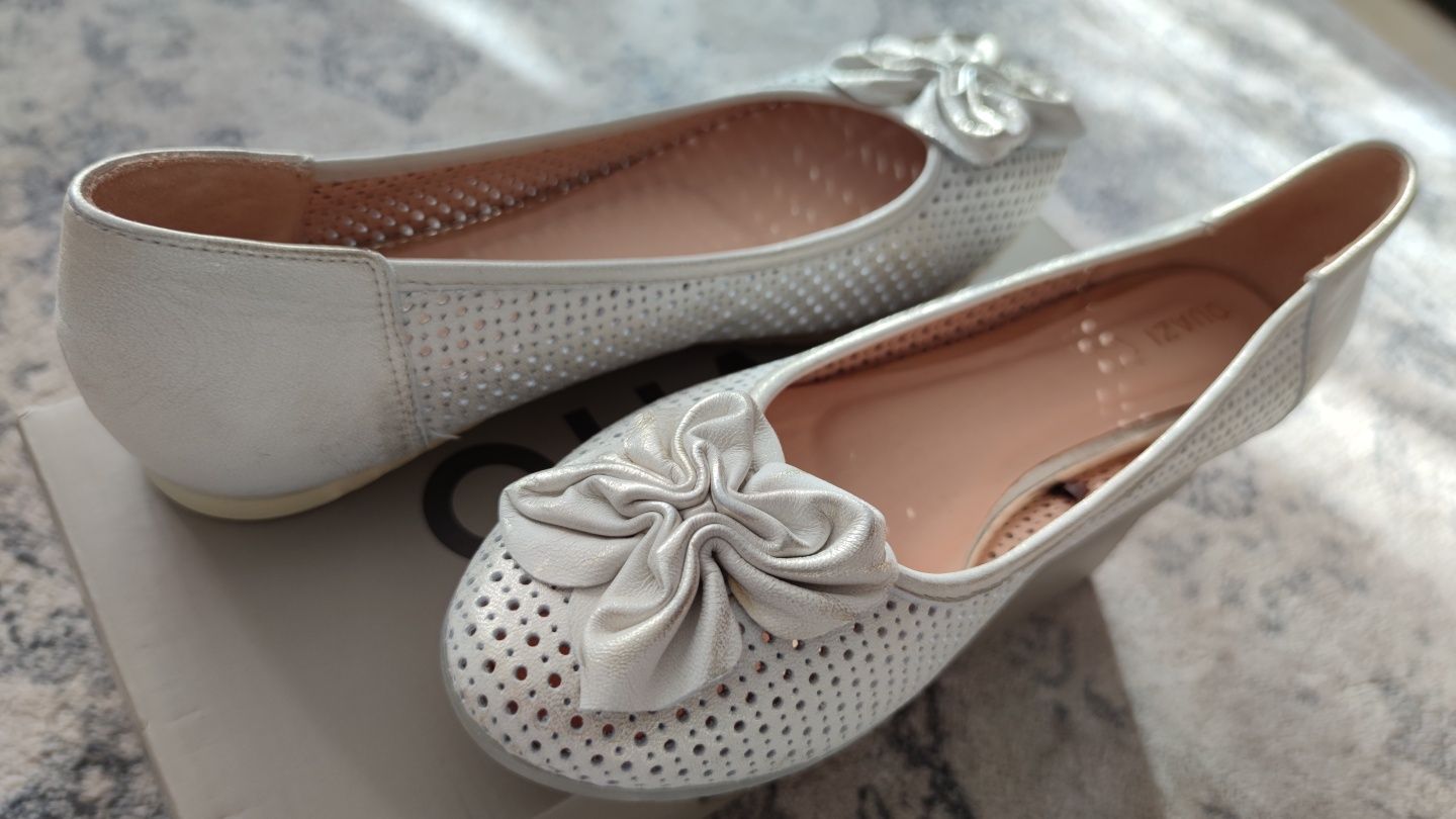 Nowe skórzane buty Quazi