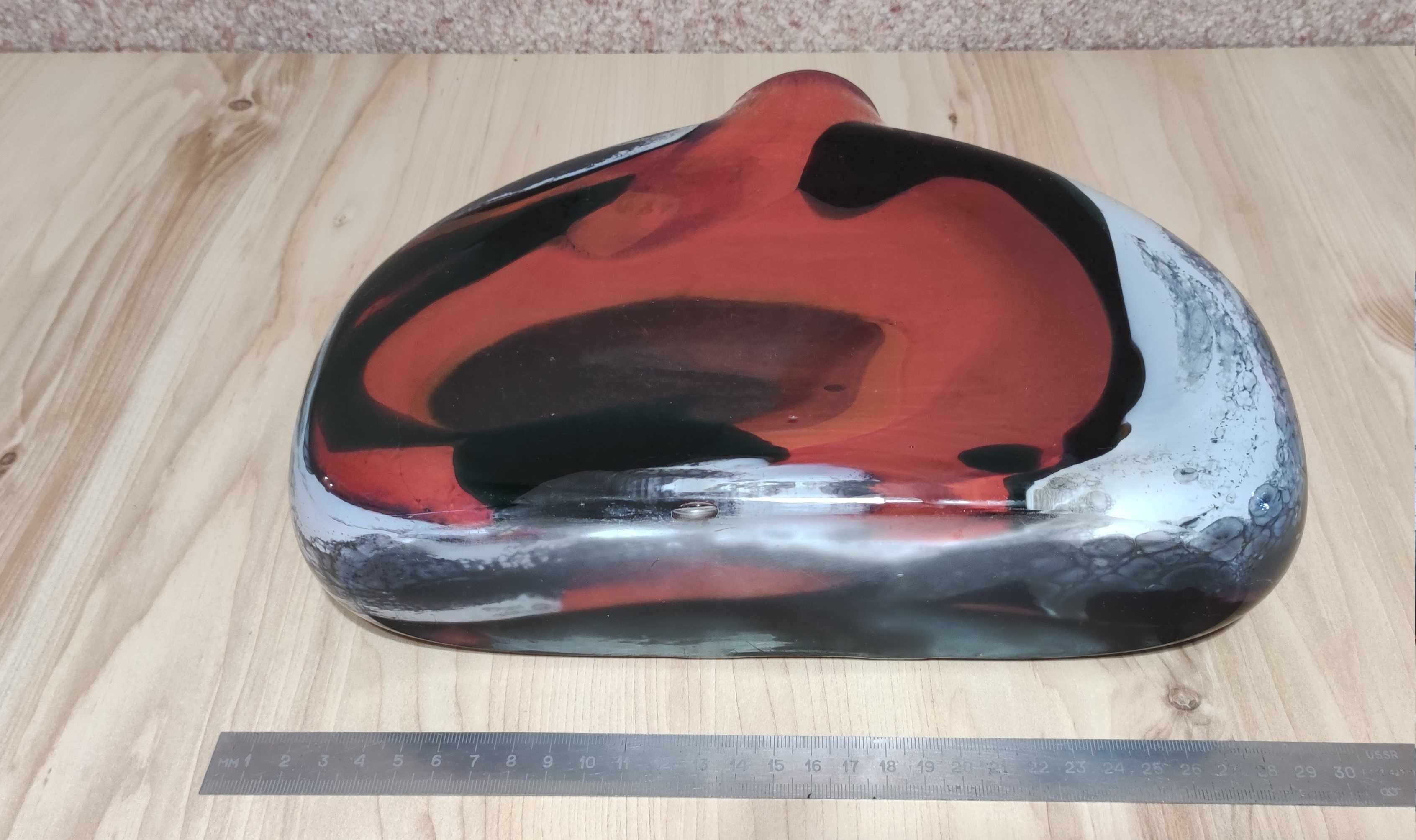 Винтажная Ваза цветное Муранское Стекло Murano Glass Декор