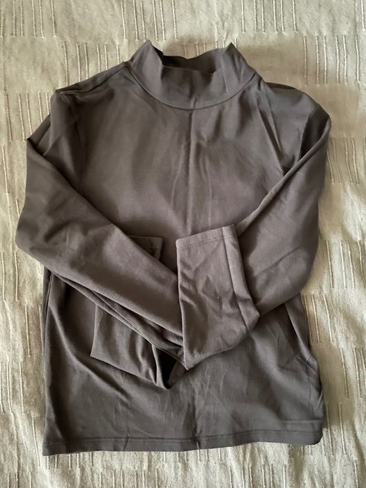 Сірий недовгий гольф