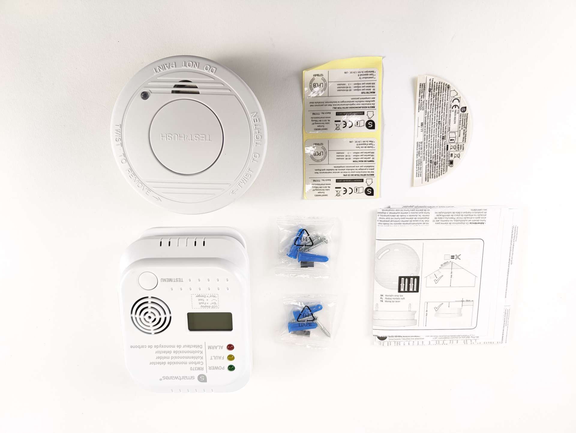 Smartwares FSE-19203 system alarmowy przeciwpożarowy