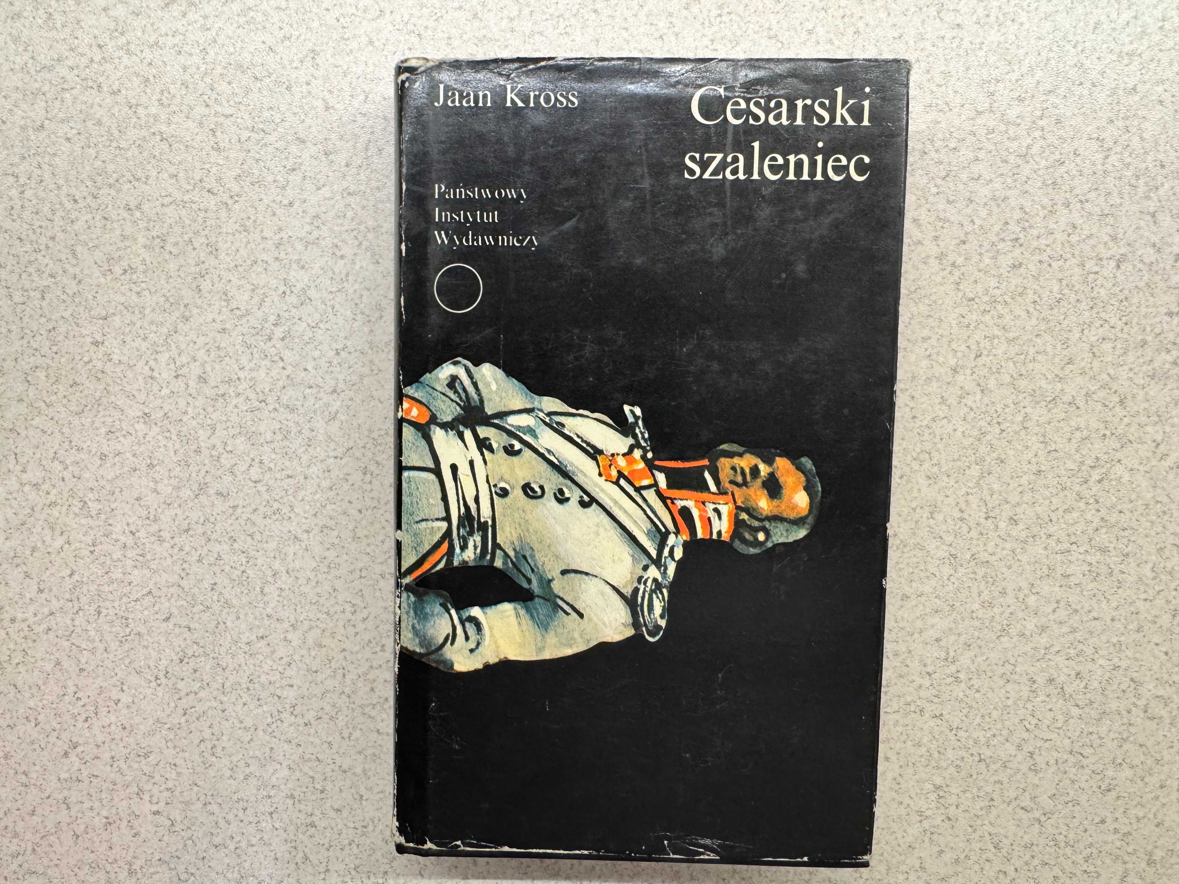 Książka Cesarski szaleniec Jaan Kross 1988