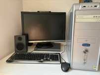 Zestaw komputerowy z monitorem ASUS 24” – AMD Athlon 64 X2, 4GB RAM