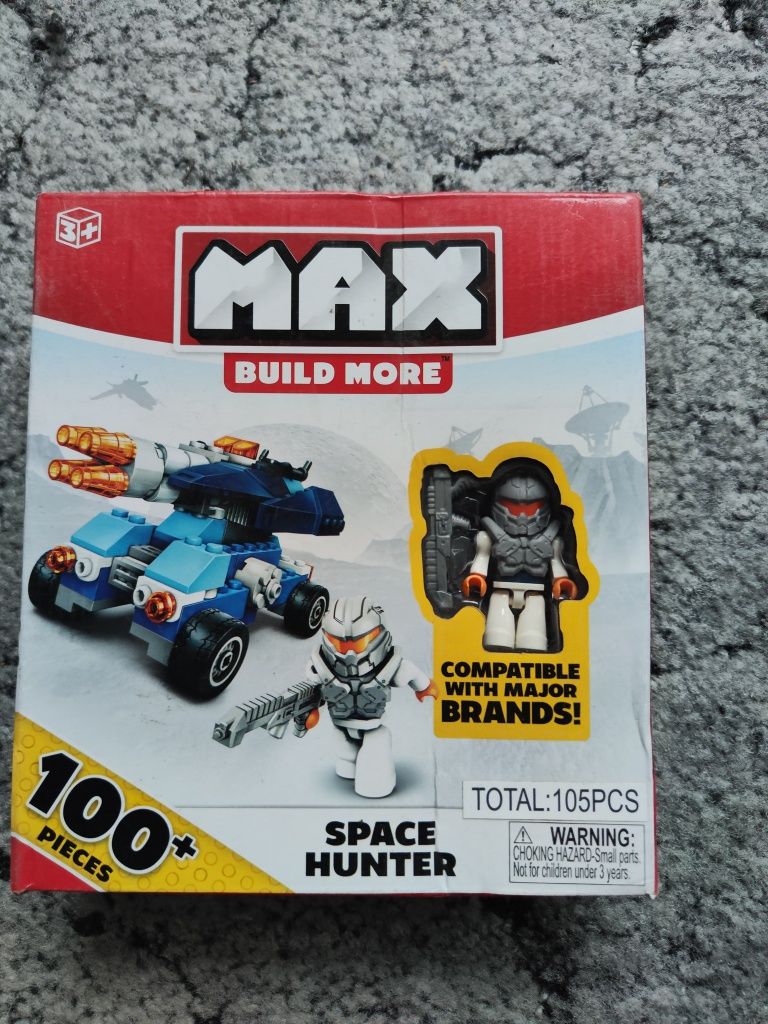 ZURU MAX BUILD Zestaw klocków 100+ elementów mix