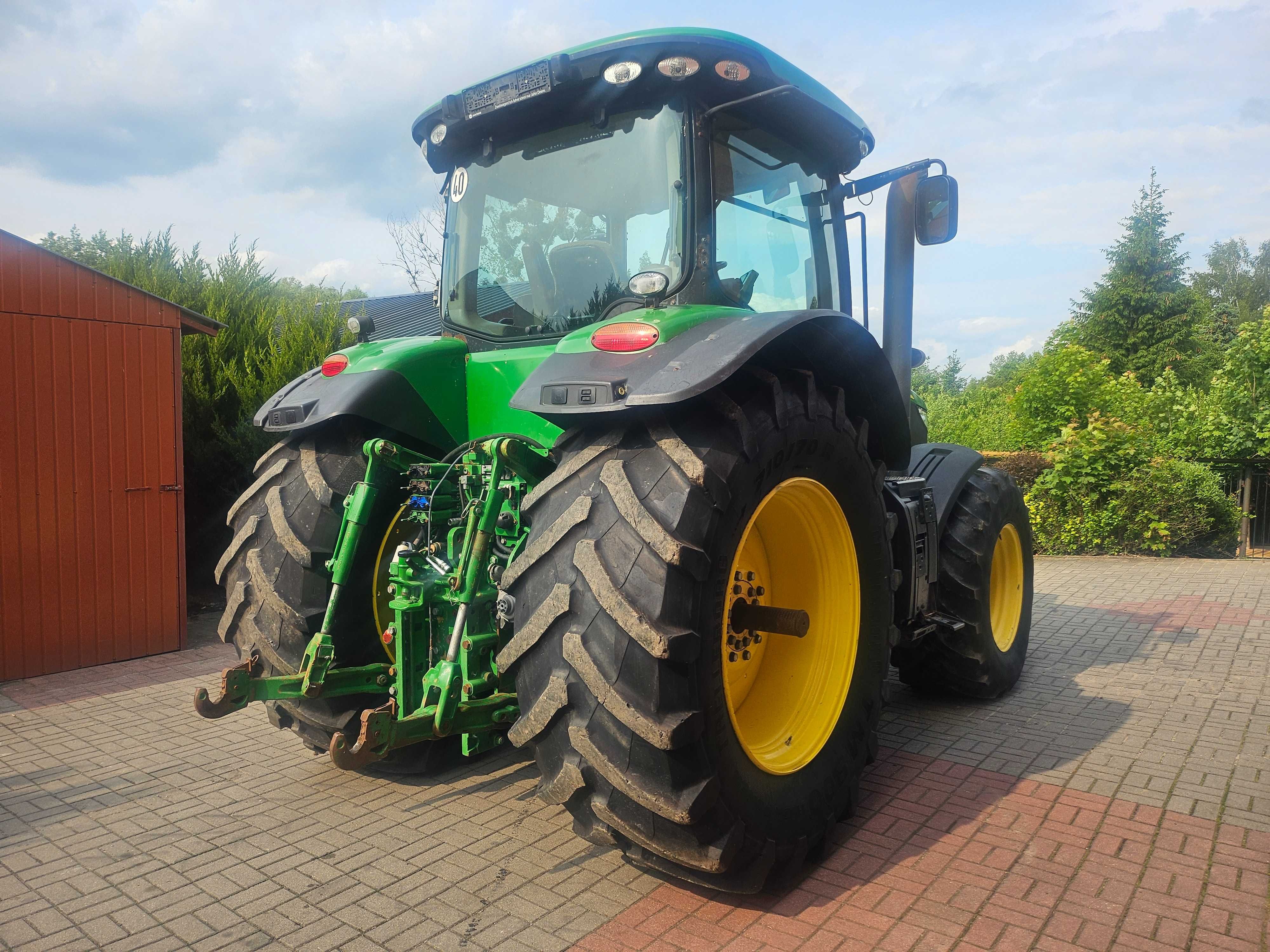 John Deere 7200R z Niemiec Pneumatyka