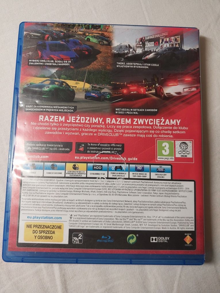 Driveclub na ps4