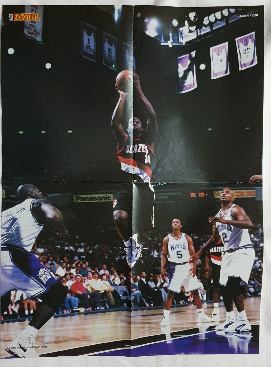 Plakat NBA Shaquille O’Neal Isaiah Rider