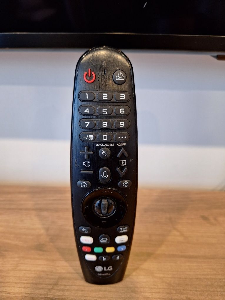 TV LG Magic Remote pilot kółko naprawa scroll