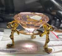 Кристал алмаз на підставці для фен шуй