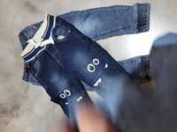 6 par spodni dziecięcy  jeansowych rozmiary od 98-104cm