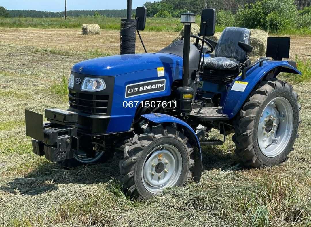 Мінітрактор ДТЗ 5244HP РЕВЕРС Передній ведучий міст Доставка по країні