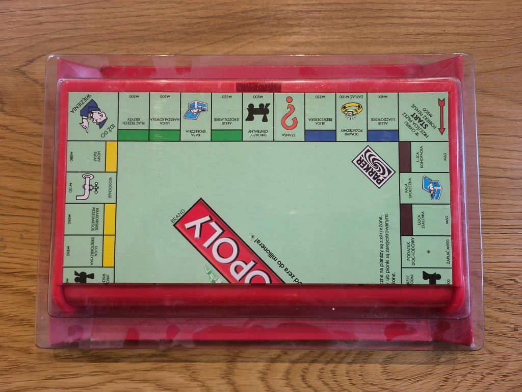 Gra monopoly mini wersja Polska kieszonkowa jak nowa