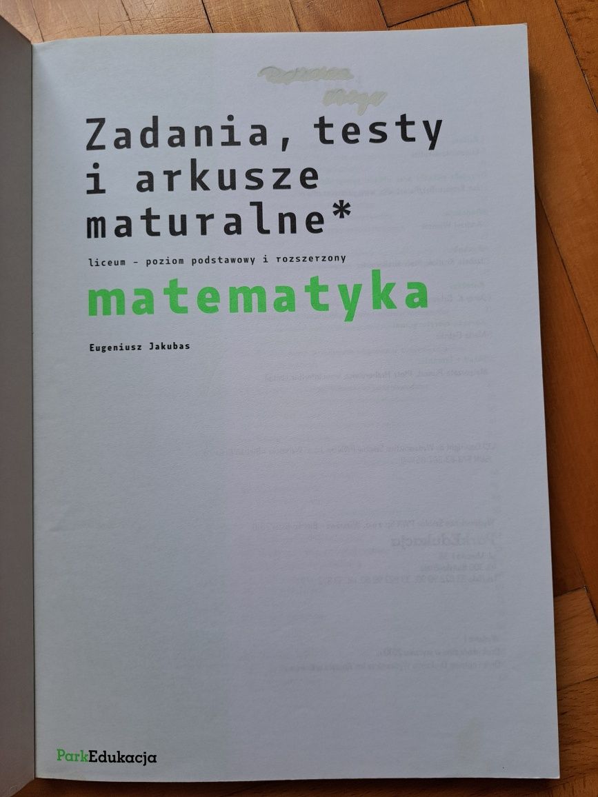 Zadania matematyka