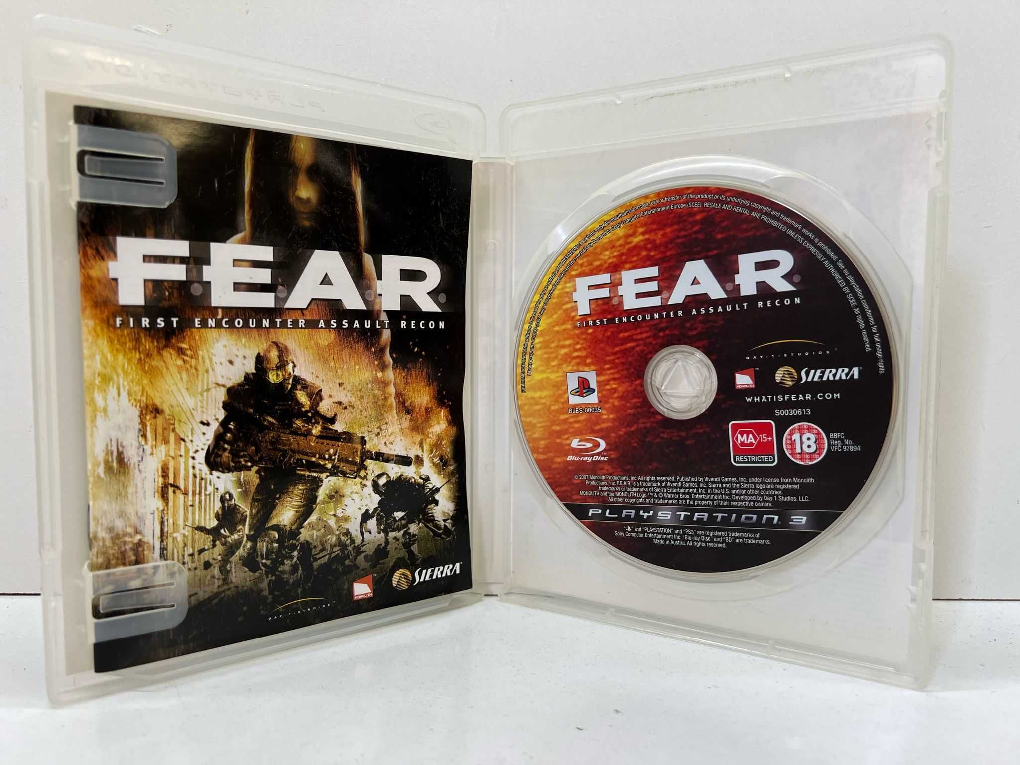 PS3 - FEAR First Encounter Assault Recon