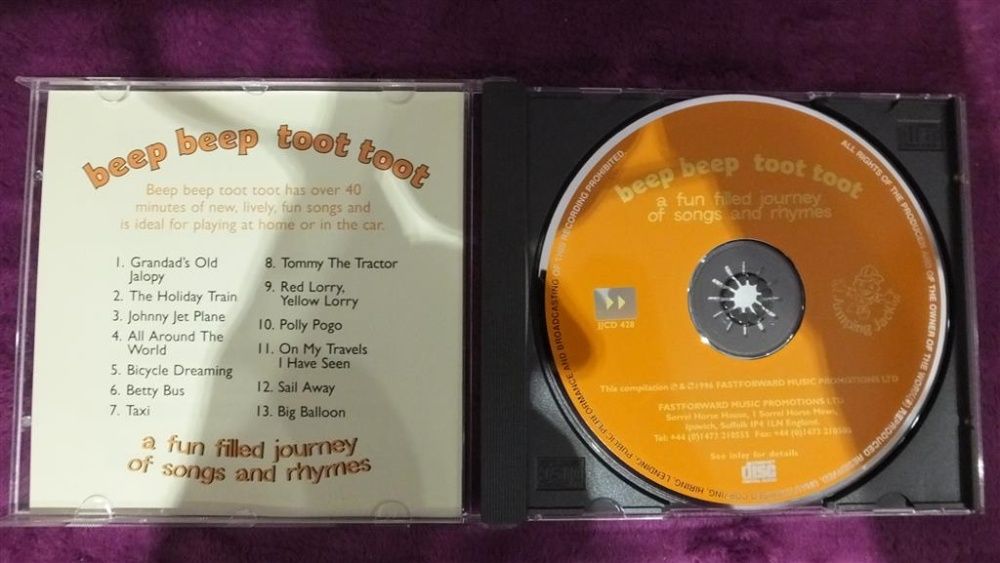 Beep Beep Toot Toot - a fun filled journey of songs and rhymes
