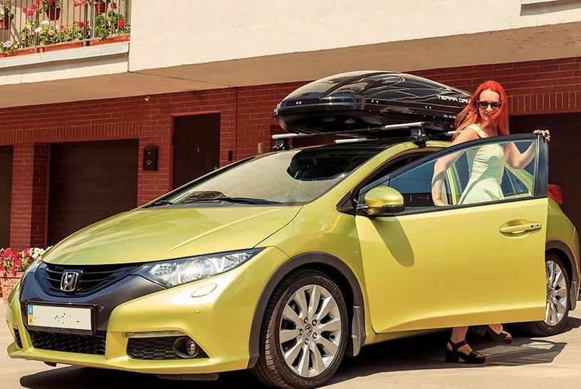 Автобокс 440 л TERRA DRIVE аеробокс аеро бокс на багажник крышу авто