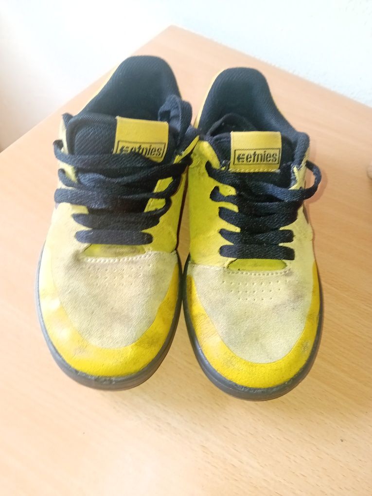 Tênis Etnies Original Amarelo – Skate Streetwear