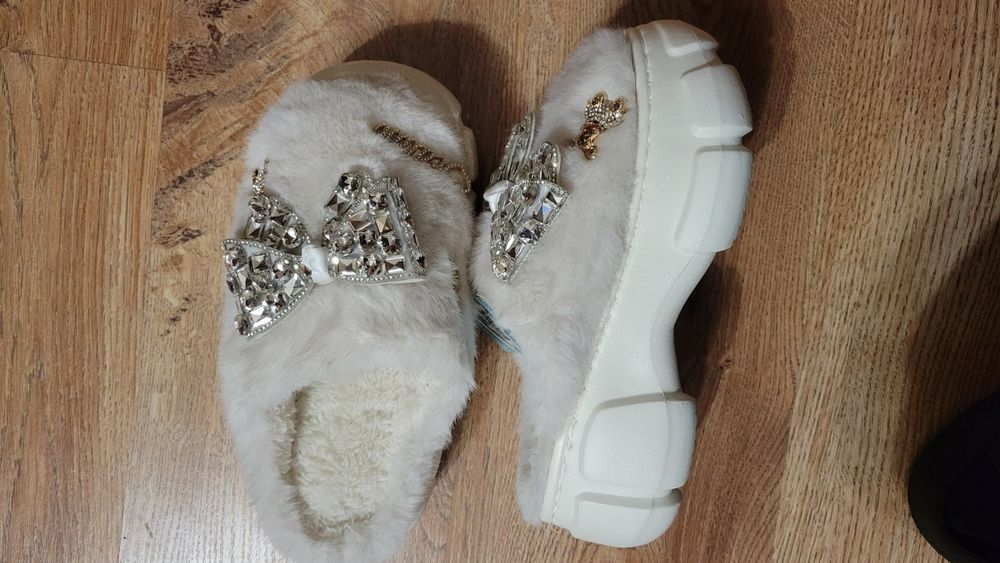 Тапки жіночі з хутром